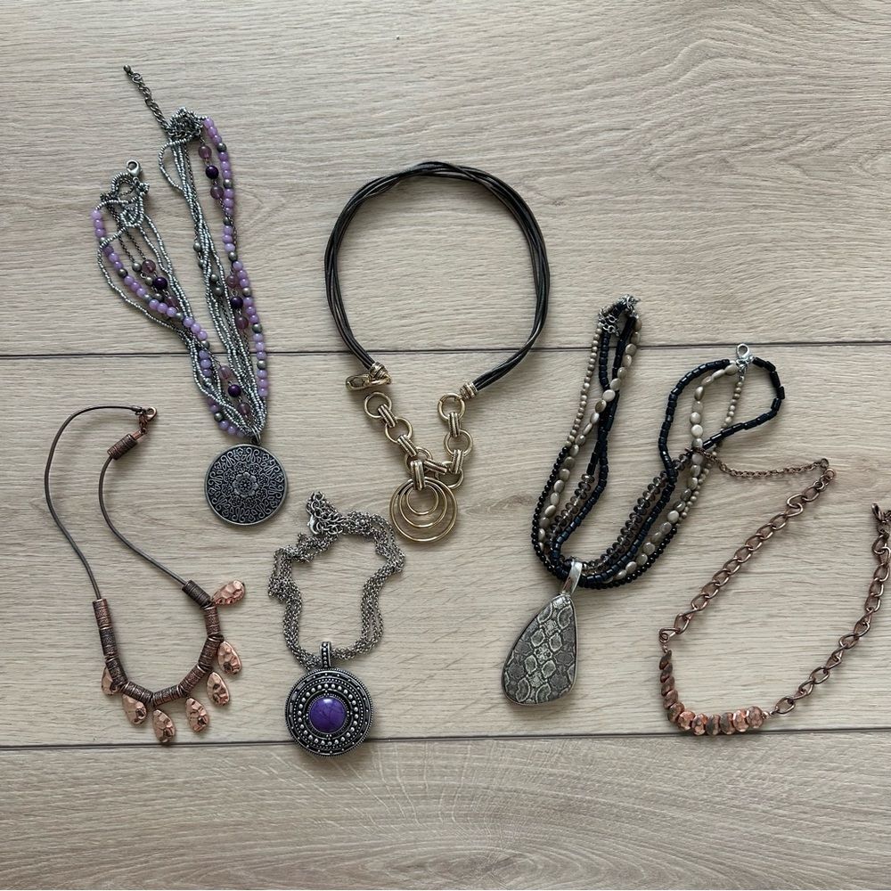 BUNDLE Various Necklaces Premier Designs Jewelry Chunky Statement